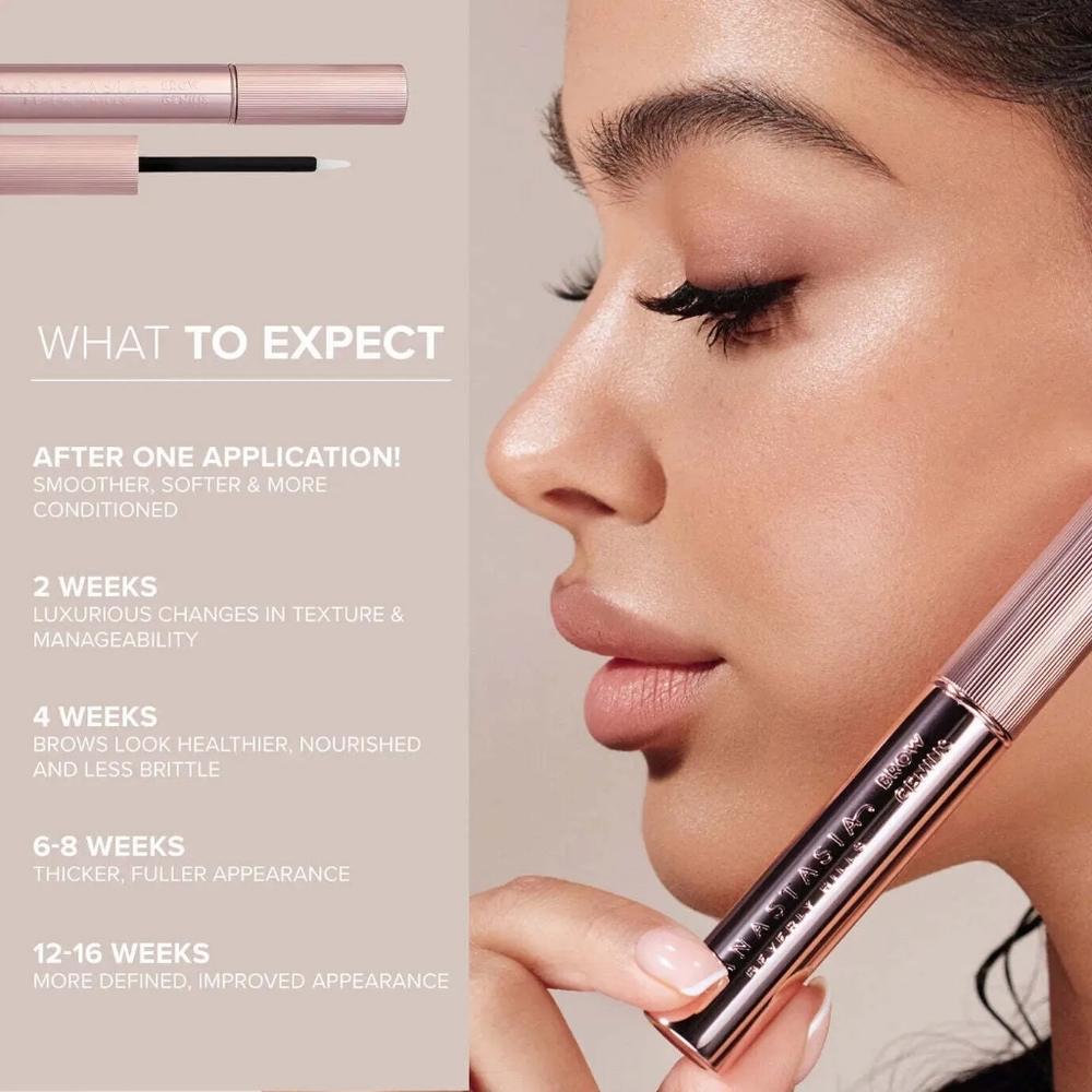 Brand new: ANASTASIA BEVERLY HILLS Brow Genius® Conditioning Brow Serum - Picture 9 of 9